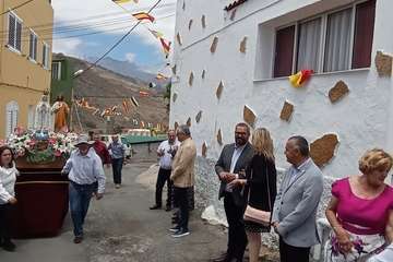 Misa, procesión y encuentro vecinal en La Higuera Canaria este domingo/TA.